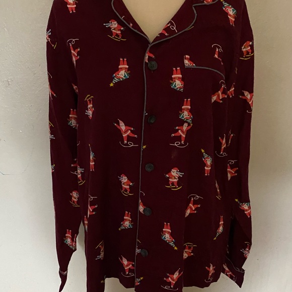 Old navy Christmas pajama top size M - Picture 3 of 8